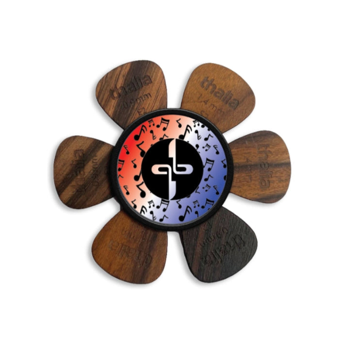 Thalia Red White & Blue on Pearl | Pick Puck 2.0