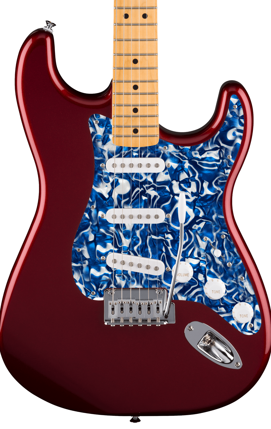Blue Swirl Pearl | Stratocaster Pickguard