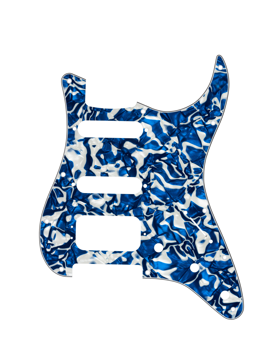 Blue Swirl Pearl | Stratocaster Pickguard