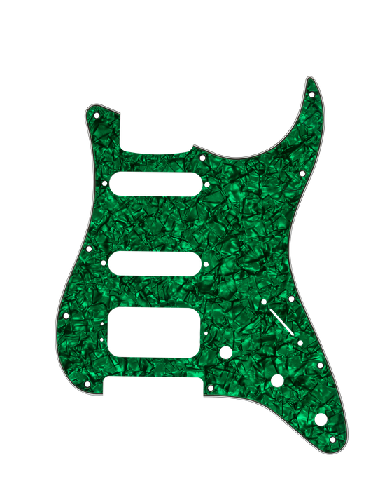Green Pearl | Stratocaster Pickguard