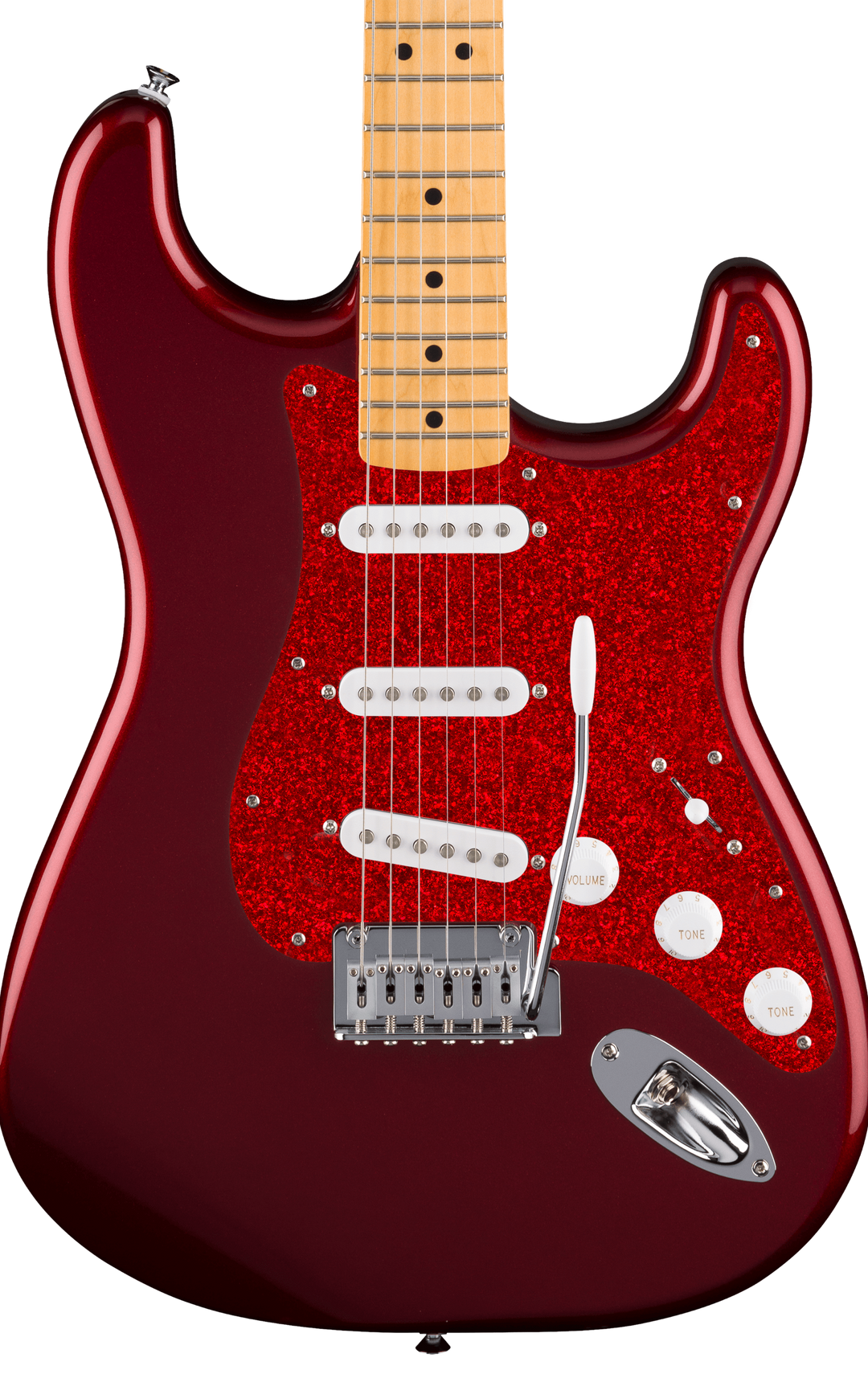 Red Sparkle | Stratocaster Pickguard