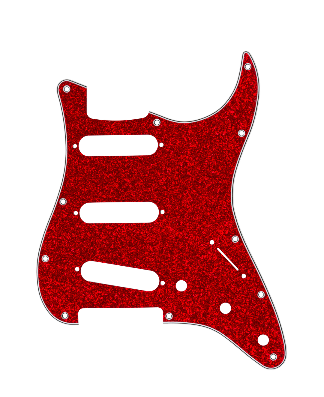 D'Andrea USA Red Sparkle | Strat Pickguard