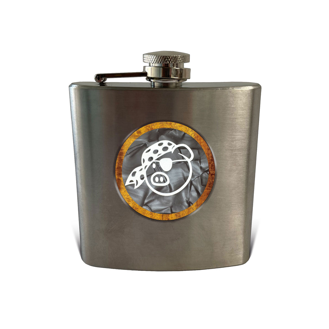 Pork Pie Whiskey Flask