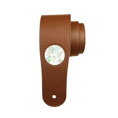 Shell Inlay | Italian Leather Strap