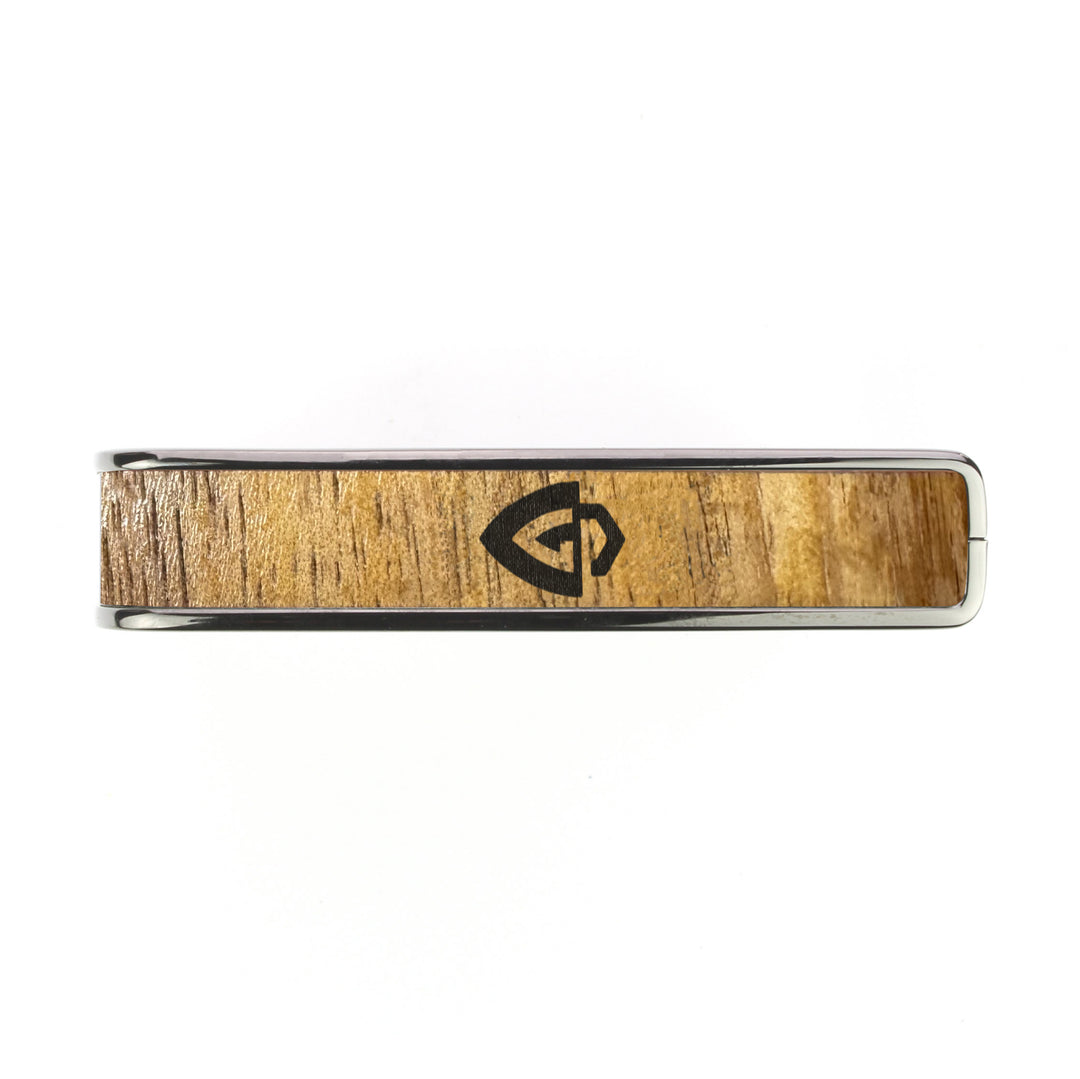 Guild AAA Curly Hawaiian Koa & Engraved G-Shield | Officially Licensed Capo