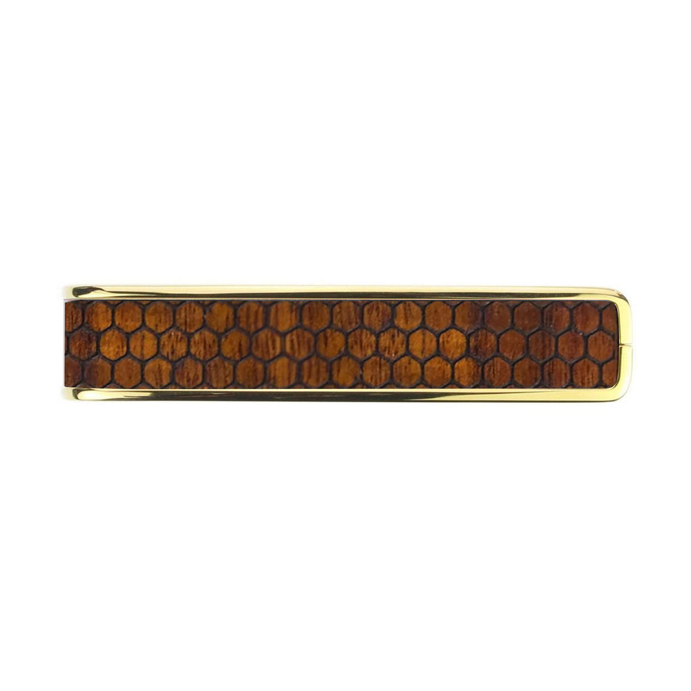 AAA Curly Hawaiian Koa Save The Bees Honeycomb | Officially Licensed Capo