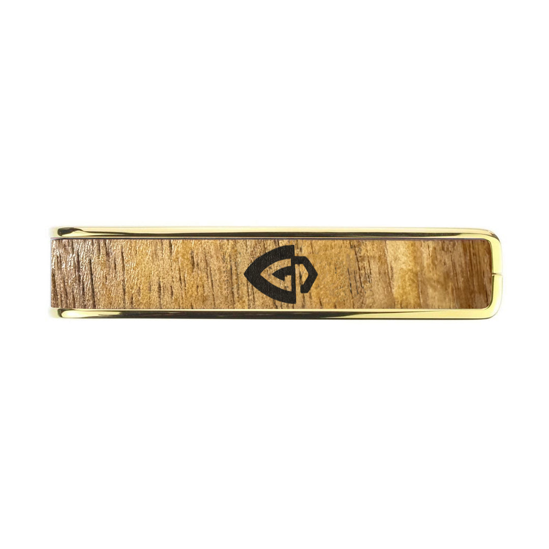 Guild AAA Curly Hawaiian Koa & Engraved G-Shield | Officially Licensed Capo