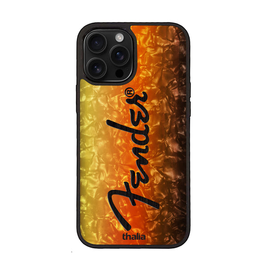 Fender Sunburst Spaghetti Logo | iPhone case
