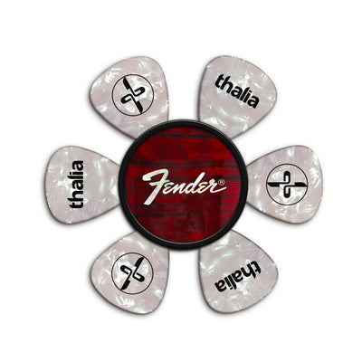 Fender Red Angel Wing Perine Logo| Pick Puck 2.0