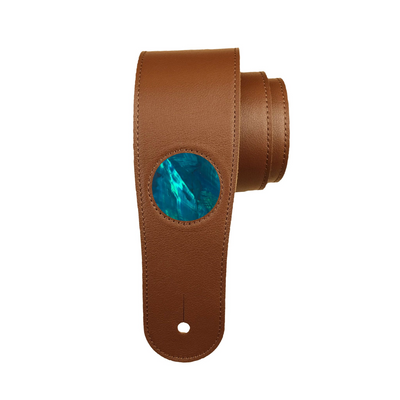 Shell Inlay | Italian Leather Strap