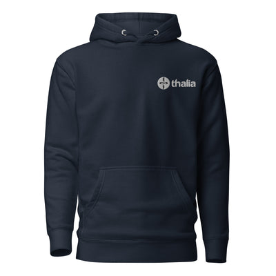 Thalia Embroidered Logo Hoodie