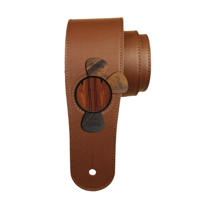 Just Wood | Pick Puck Integrated Leather Strap