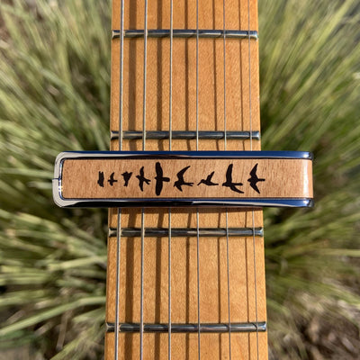 Flamed Maple Birds | Deluxe Capo