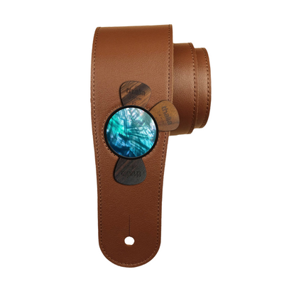 Azure Seas | Pick Puck Integrated Leather Strap