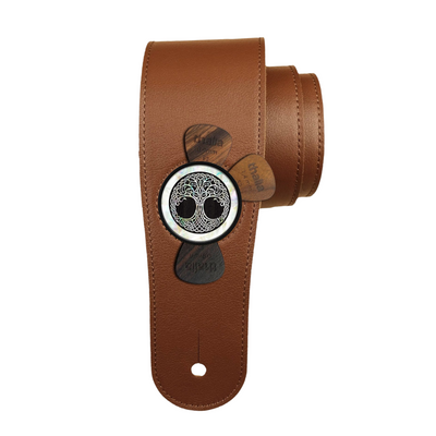 Pearl Tree of Life | Pick Puck Integrated Leather Strap