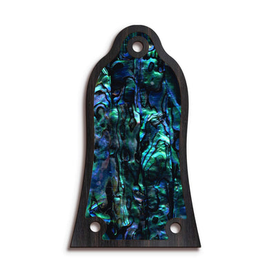 GibsonbyThalia Truss Rod Cover Custom Truss Rod Cover | Shape T11 - Fits Many Epiphone Guitars Blue Abalone / Black Ebony