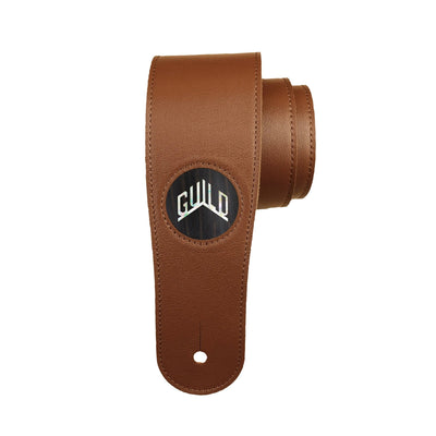 GuildbyThalia Strap Guild Pearl Logo | Italian Leather Strap Black Ebony / Brown / Standard