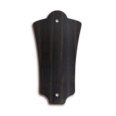 GuildbyThalia Truss Rod Cover Custom Truss Rod Cover | Shape T2 - Fits Most Guild Guitars Just Wood / Black Ebony