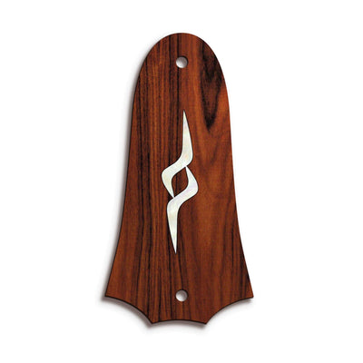 TaylorbyThalia Truss Rod Cover Classic Taylor Inlay Truss Rod Cover | Shape T4 - Fits 2 Hole Taylor Guitars GA-LTD / Rosewood