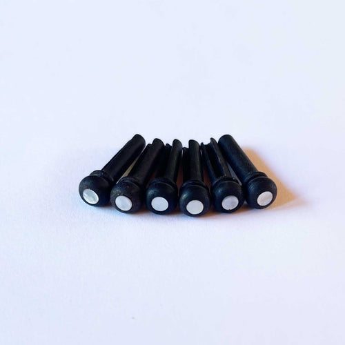 Thalia End Pins Pearl Inlaid Ebony End Pins