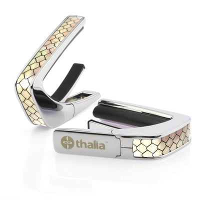 Thalia Capo Dragon Scales | Deluxe Capo Chrome / Mother of Pearl