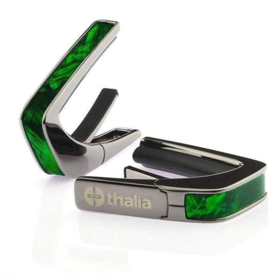 Thalia Capo Green Angel Wing | Capo Black Chrome