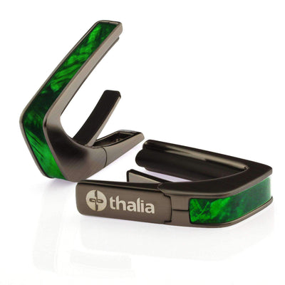 Thalia Capo Green Angel Wing | Capo Brushed Black