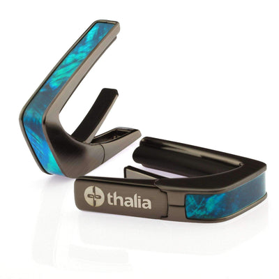 Thalia Capo Teal Angel Wing | Capo Brushed Black