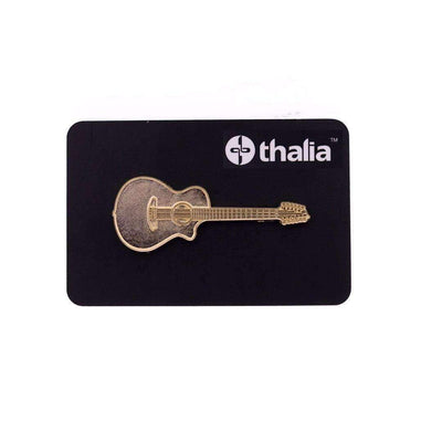 Thalia Capos Pin 12-String Guitar Pin Gold