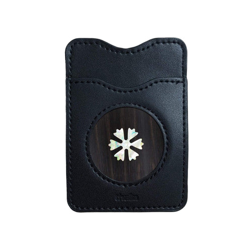 Thalia Phone Wallet Pearl Snowflake | Leather Phone Wallet AAA Curly Koa