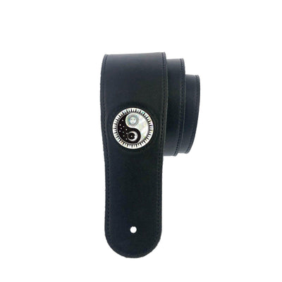 Thalia Strap Pearl Yin Yang Night & Day | Italian Leather Strap Black / Standard