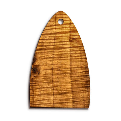 Thalia Truss Rod Cover Custom Truss Rod Cover | Shape T12 - Fits Many PRS Guitars Just Wood / AAA Curly Koa