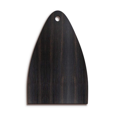 Thalia Truss Rod Cover Custom Truss Rod Cover | Shape T13 - Fits Many PRS Guitars Just Wood / Black Ebony