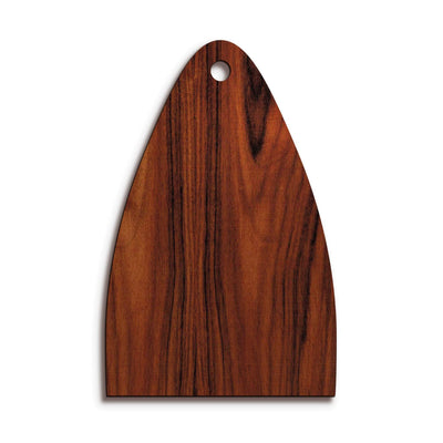 Thalia Truss Rod Cover Custom Truss Rod Cover | Shape T13 - Fits Many PRS Guitars Just Wood / Rosewood