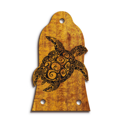 Thalia Truss Rod Cover Hawaiian Sea Turtle "Honu" | Custom Truss Rod Cover T11 (Epiphone)