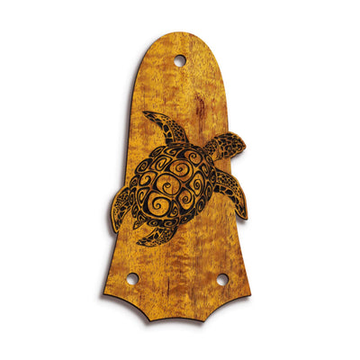 Thalia Truss Rod Cover Hawaiian Sea Turtle "Honu" | Custom Truss Rod Cover T3 (Taylor 3-Hole)